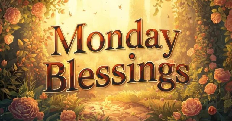 Monday Blessings