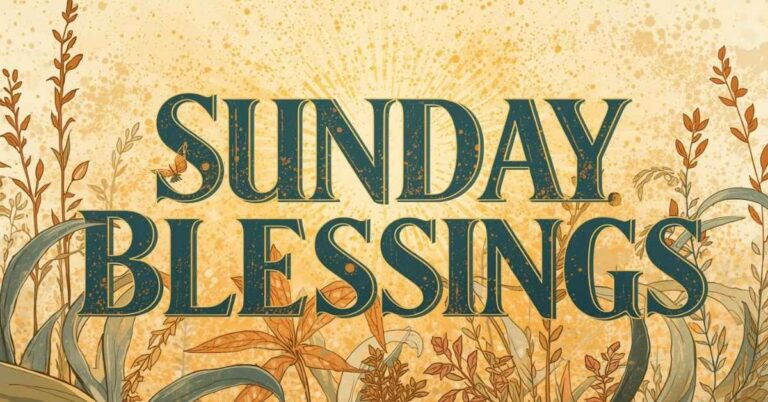 Sunday Blessings