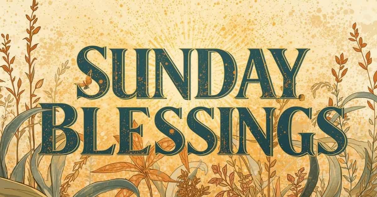 Sunday Blessings
